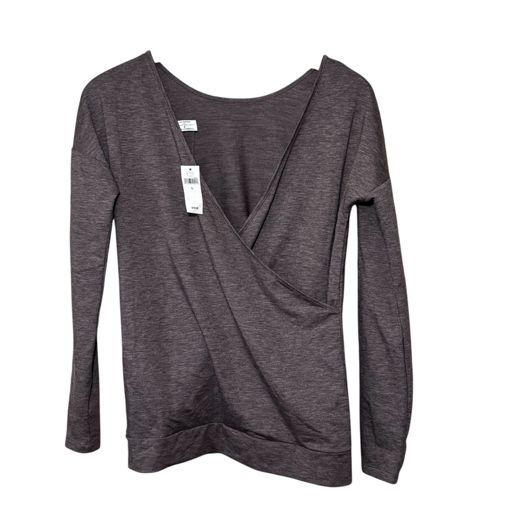 New Banana Republic Reversible Front To Back Top in Heather Brown. Women’s small